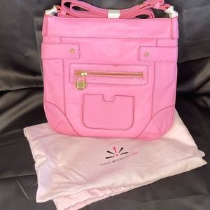 NWT Isaac Mizrahi Bubblegum Pink Crossbody